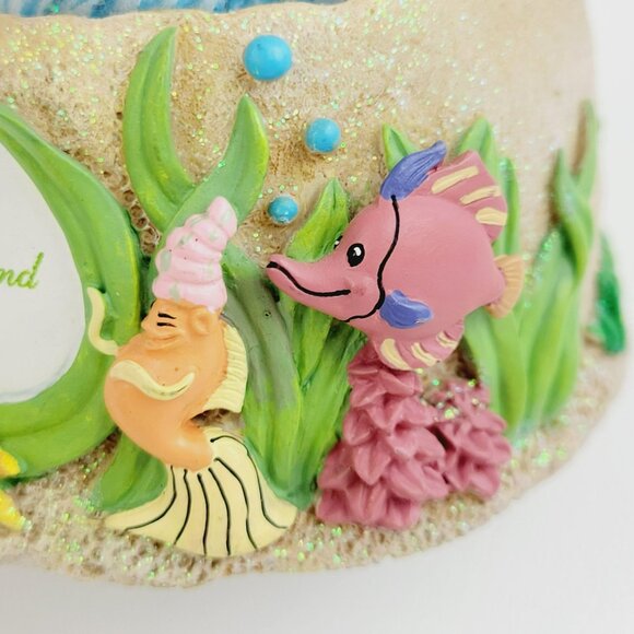 Precious Moments Little Mermaid Musical Snow Globe c. 2013 Wonderful Things - Picture 6 of 12